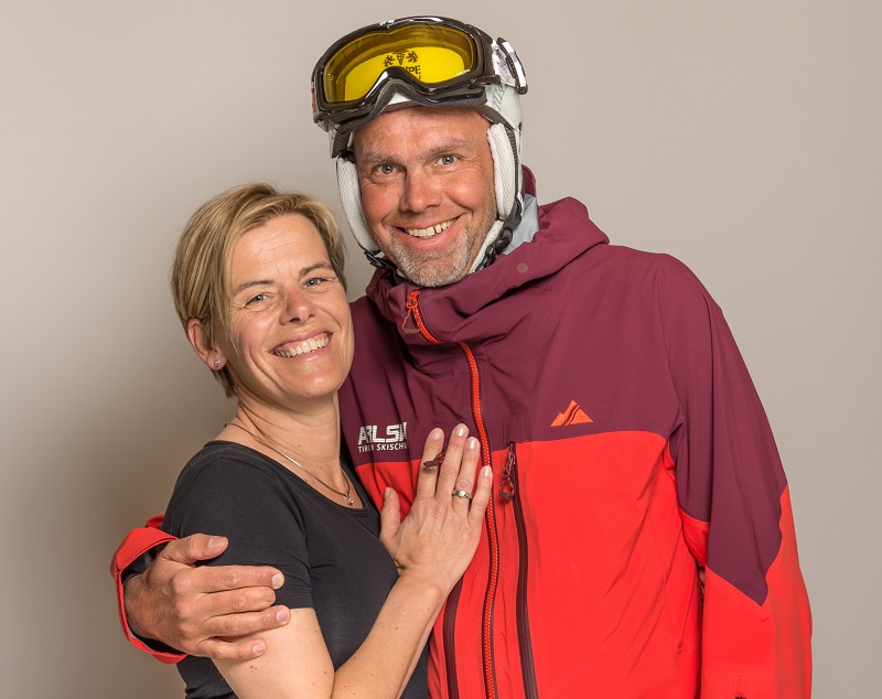 Stefanie und Bernhard einzigartig wie unsere Lodge